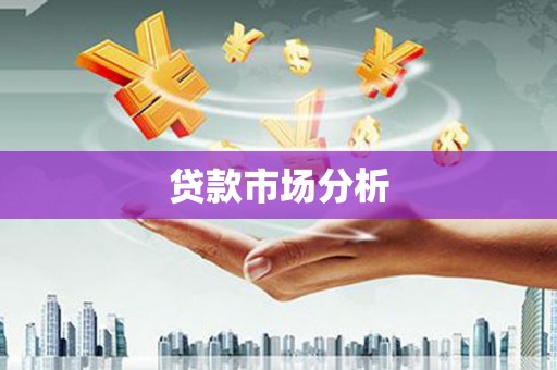 康乐贷款市场分析