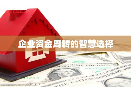 康乐企业资金周转的智慧选择