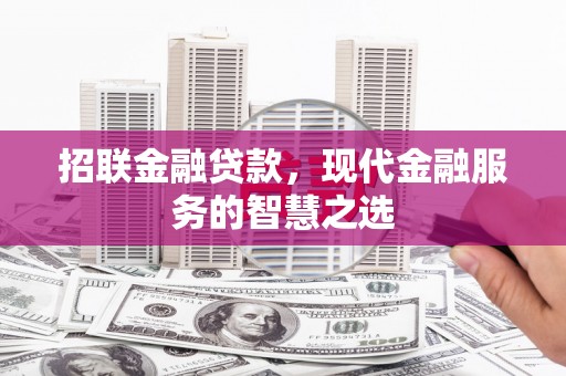 康乐招联金融贷款，现代金融服务的智慧之选