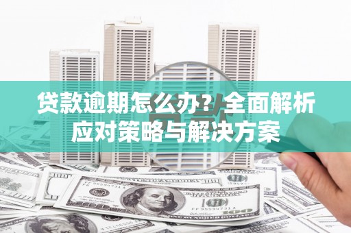 康乐贷款逾期怎么办？全面解析应对策略与解决方案