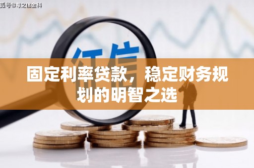 康乐固定利率贷款，稳定财务规划的明智之选