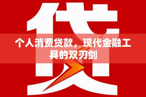 康乐个人消费贷款，现代金融工具的双刃剑