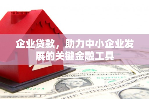 康乐企业贷款，助力中小企业发展的关键金融工具