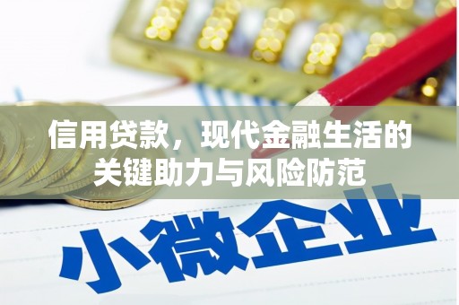 康乐信用贷款，现代金融生活的关键助力与风险防范