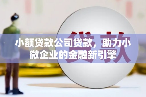 康乐小额贷款公司贷款，助力小微企业的金融新引擎