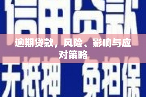 康乐逾期贷款，风险、影响与应对策略