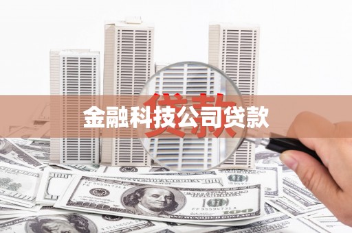 康乐金融科技公司贷款