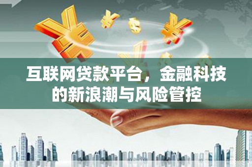 康乐互联网贷款平台，金融科技的新浪潮与风险管控