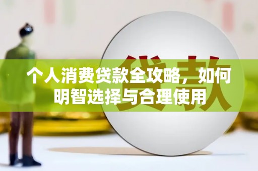 康乐个人消费贷款全攻略，如何明智选择与合理使用